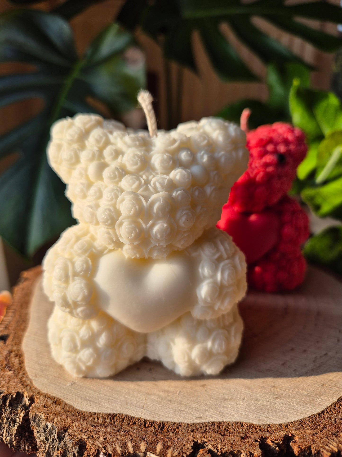 Rosenteddy mit Herz