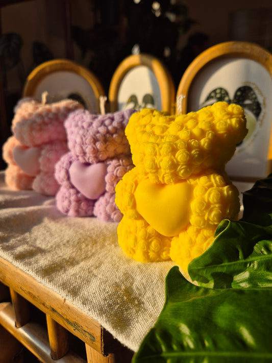 Rosenteddy mit Herz