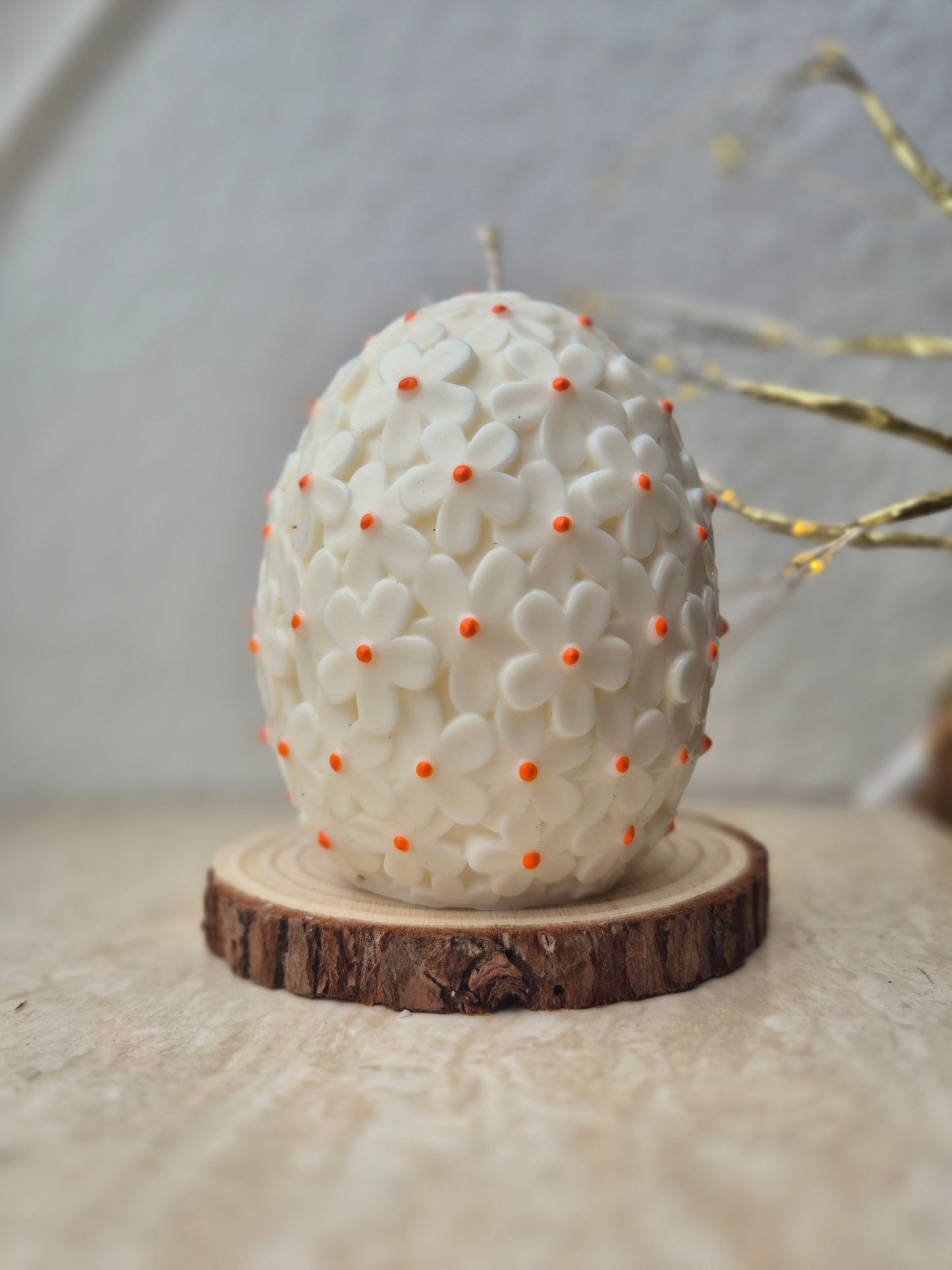 Osterei mit Blumenmuster "big"