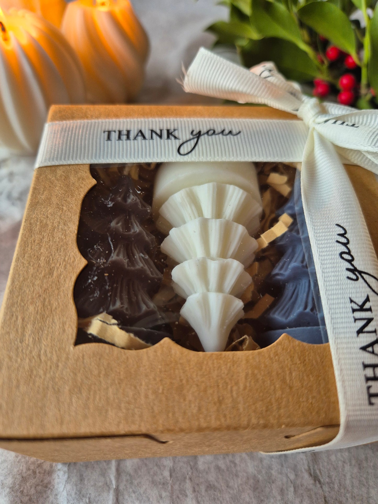 Geschenkset Weihnachtsbäume