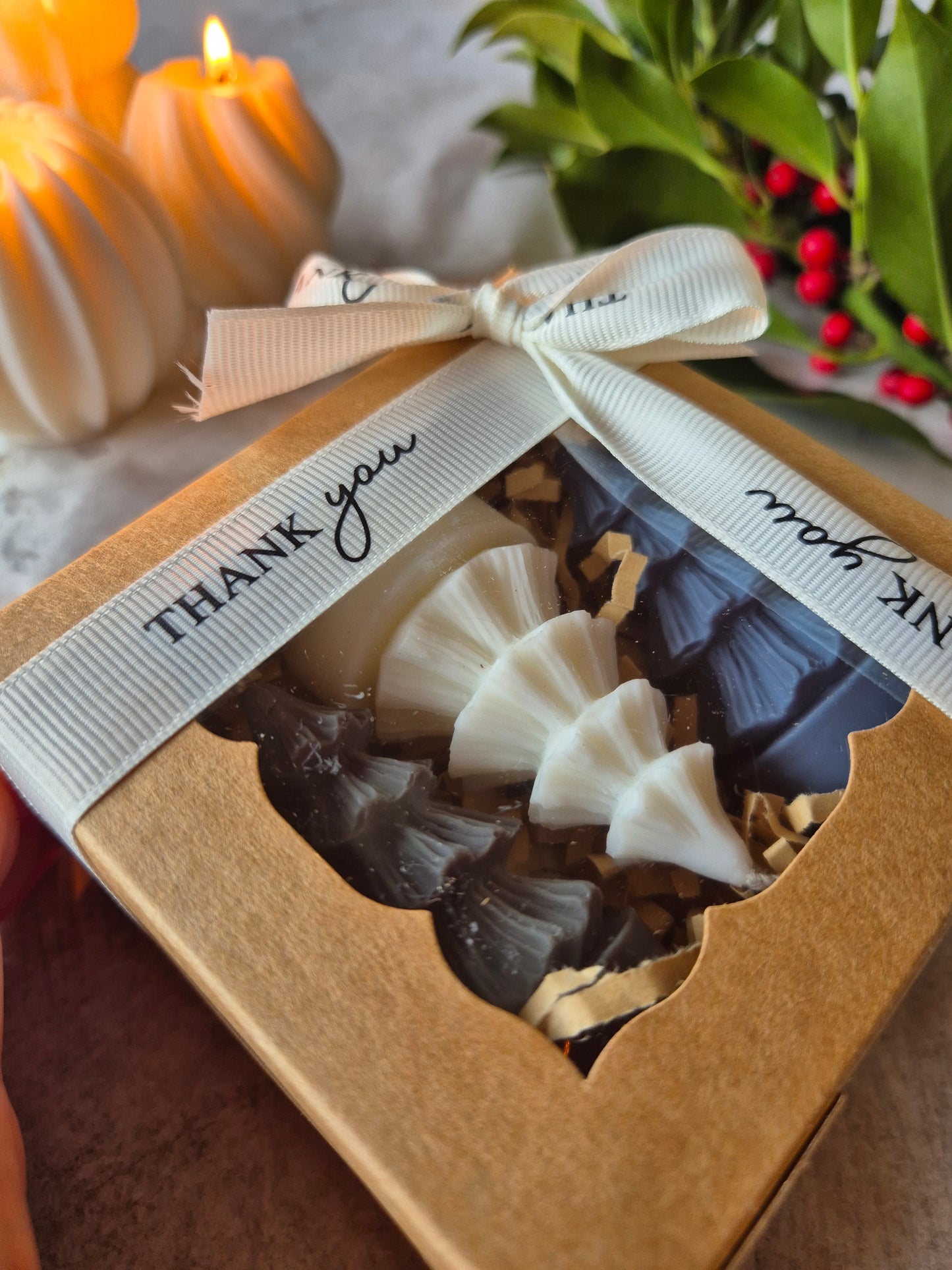 Geschenkset Weihnachtsbäume