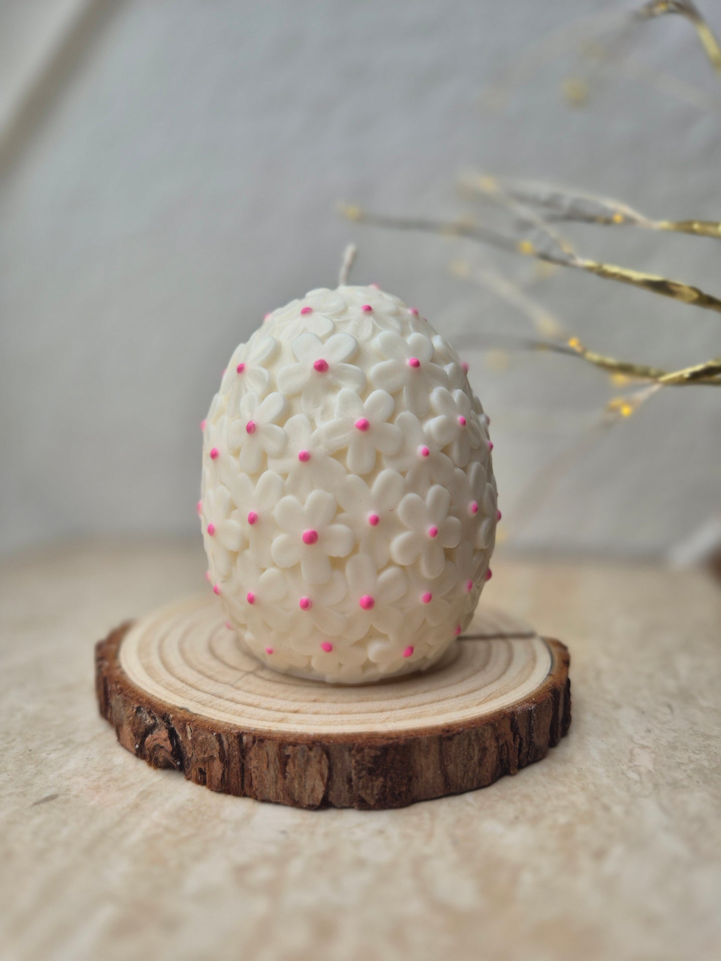 Osterei mit Blumenmuster "big"