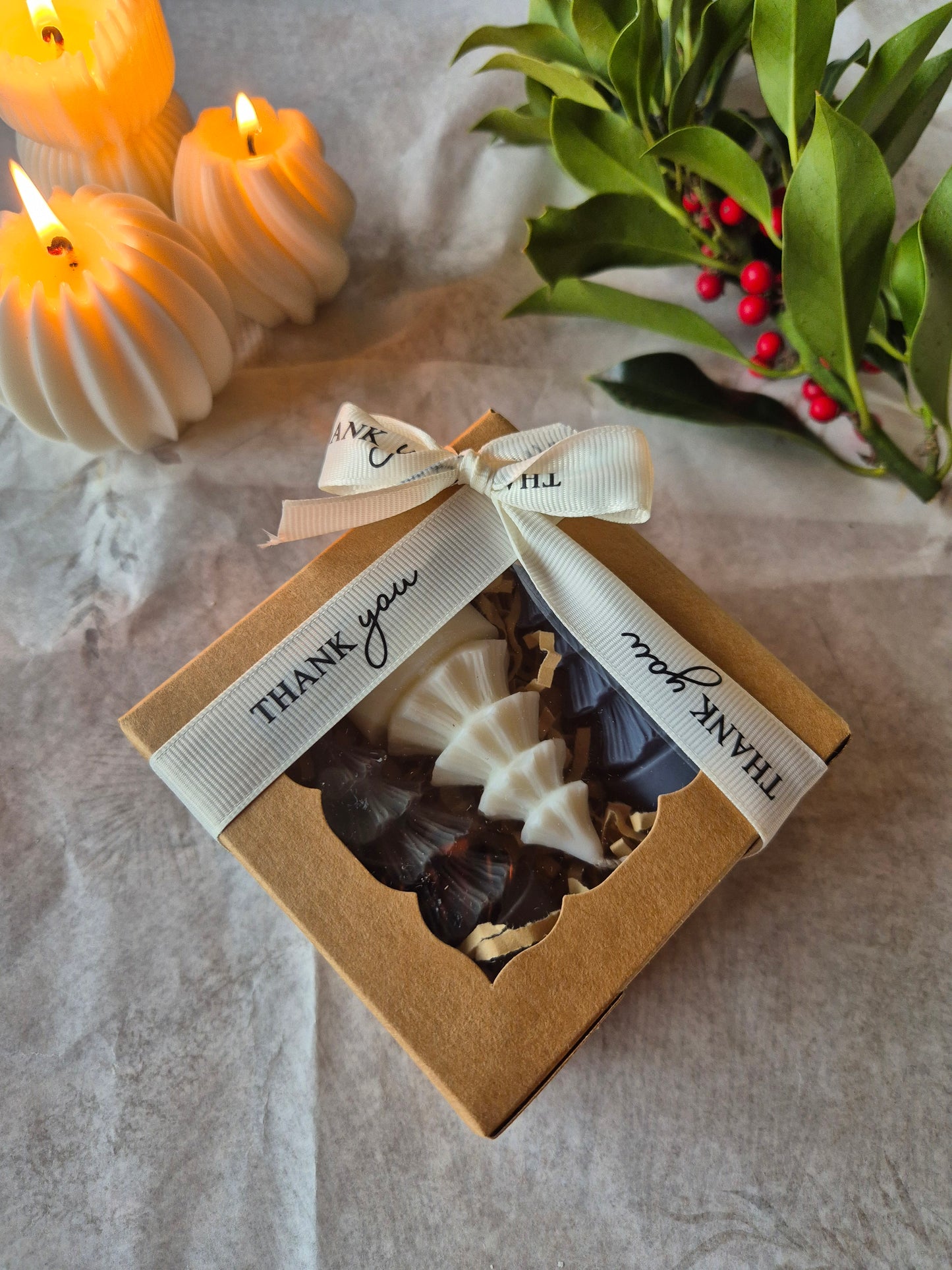 Geschenkset Weihnachtsbäume