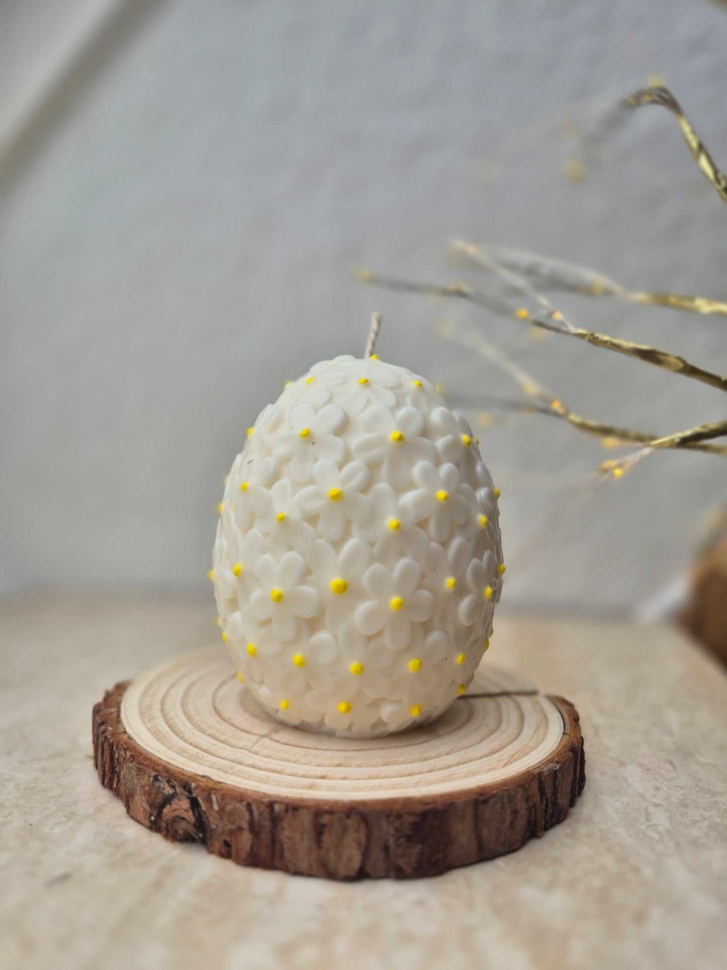 Osterei mit Blumenmuster "big"